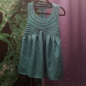 Green sleeveless top
